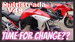 New Ducati Multistrada V4s vs 1260s Time For A Change [upl. by Fritz]