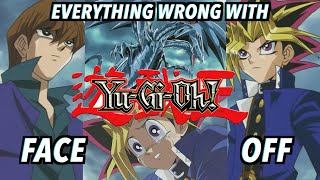 Everything Wrong With YuGiOh Duel Monsters Season 1 FACE OFF [upl. by Atikin41]