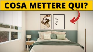 8 Semplici idee per arredare la parete dietro il letto [upl. by Bowne780]