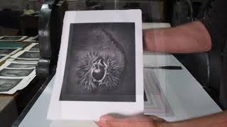 Photogravure photoetching printmaking with Tariq Dajani 2024 [upl. by Cnut871]