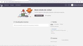 Tutorial para novos usuários Itslearning 1ª Parte [upl. by Iuq161]