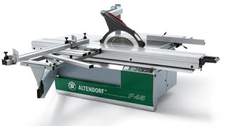 Верстат ALTENDORF F45 для розпилу плит та листів ДСП МДФ та інших матеріалів [upl. by Raphaela]