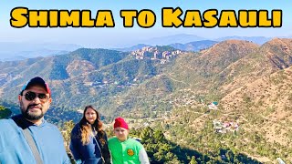 Kasauli Trip in Winter  Shimla to Kasauli  Beat Place to visit near Chandigarh [upl. by Neened]