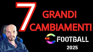 Efootball 2025  COSA E CAMBIATO [upl. by Leizahaj136]