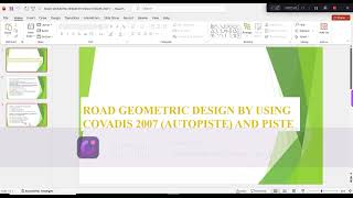 Geometric design covadisPiste course2 [upl. by Atiuqa858]