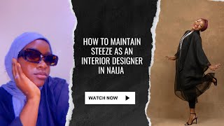 Life As An Interior Designer In Nigeria [upl. by Bohner777]