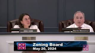 Oradell Zoning Board of Adjustment May 20 2024 [upl. by Akemej222]