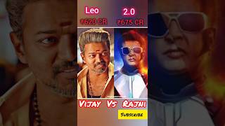 Thalapati Vijay vs Rajnikant sir Movi Collection tamil varisu shorts talagu rajnikanth [upl. by Idell]