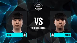 Cure vs Maru  ESL SC2 Masters Winter 2023 Finals  Winners Stage [upl. by Nonah]