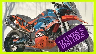 17 likes and dislikes KTM 890 Adv R [upl. by Shepard]