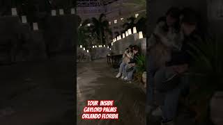 Tour inside Gaylord palms hotel [upl. by Anet747]