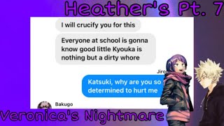 Veronica’s Nightmare Mha Text x Heather’s 7 [upl. by Leakim]