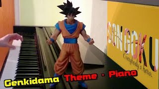 Genkidama Spirit Bomb Theme  Piano  DragonBall Z [upl. by Annaihs]