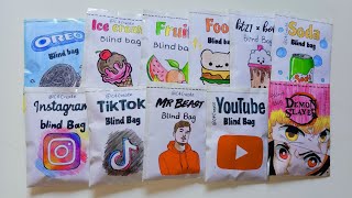 🫧Paper diy 🫧 Paper Blind bags compilation  blind bags compilation  paper diy blind bags [upl. by Aissac110]