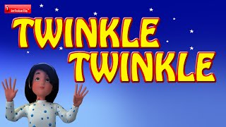 Twinkle Twinkle Little Stars  Traditional Nursery Rhyme 3D Animated [upl. by Pascasia]