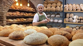 Unique Turkish Bakery The Best Types of Bread in Turkey I Street Food [upl. by Dobbins]