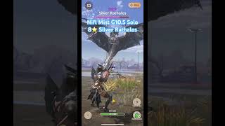 Monster Hunter Now Light Bowgun Nifl Mist G105 Solo 8 Star Silver Rathalos [upl. by Ettezzil]