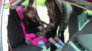 Graco Junior Maxi Plus Booster Car Seat Fitting Guide [upl. by Goldy]