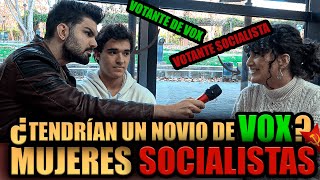 ENTREVISTAS A SOCIALISTAS UNIVERSITARIAS ¿TENDRÍAN UN NOVIO DE VOX ¿SON ANTIFEMINISTAS Y RACISTAS [upl. by Jemy]