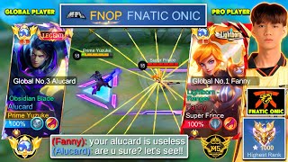 YUZUKE vs FNATIC ONIC FANNY  M6 World Champion Player Vs Global Alucard  Who Win🏆🔥 [upl. by Clare]