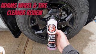 Adams Wheel amp Tire Cleaner Review adamspolishes detailing [upl. by Hollingsworth]