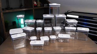 OXO Pop Container 20 Piece Set Review [upl. by Anaujal285]