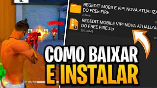 COMO BAIXAR E INSTALAR REGEDIT MOBILE NO FREE FIRE 2024 ATUALIZADO PASSO A PASSO DE GRAÇA ANTIBAN [upl. by Yelrihs691]