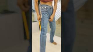 New branded Bell bottom jeans 🔥fashion stylish look youtube shortsviral [upl. by Anilorac14]