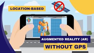 Locationbased Augmented Reality AR without GPS  AR Tutorials for Beginners [upl. by Adnylem]