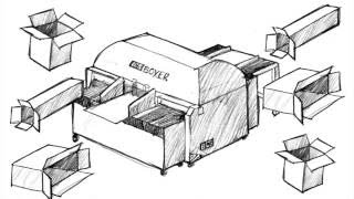 How to Use the Kolbus AutoBox Boxer  Corrugated Box Making Machinery [upl. by Sefton207]