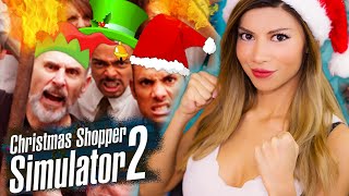 EXTREME Christmas Shopping  Christmas Shopper Simulator 2 Black Friday [upl. by Nodroj914]