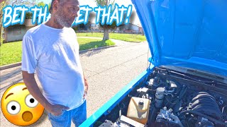 Pops Surprising Reaction to Whats Under My Car Hood [upl. by Jon]