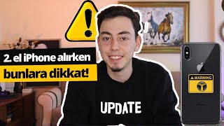 2 el iPhone alırken dikkat edilmesi gerekenler neler [upl. by Arodal]