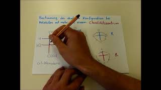 RS Konfiguration Fischerprojektion mit 2 Chiralitätszentren [upl. by Nnaihs4]