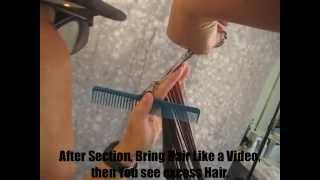 Long Layer Hair Cut  Step by Step [upl. by Lorens]