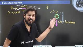 Finkelstein reaction by pankaj sir pw  Organic Chemistry JEE Mains and NEET 1080p [upl. by Merideth]