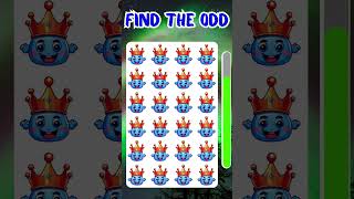 Find The ODD Emoji Out Quiz howgoodareyoureyes shorts [upl. by Euqinomad]