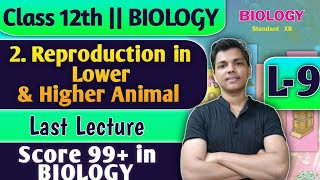 L9  2 Reproduction in Lower and Higher Animal Class 12 Biology reproductive health biology [upl. by El410]