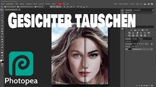 Photopea  Gesichter tauschen [upl. by Kred430]