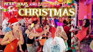 【🇹🇭 4K】Phuket 2022 Christmas at Patong Beach  Evening Walk [upl. by Leahcir]