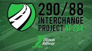 I290I88 Interchange Project at I294 [upl. by Remas]