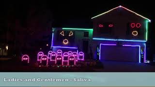 quotLadies and Gentlemenquot Saliva Halloween Light Show 2018 [upl. by Jew457]