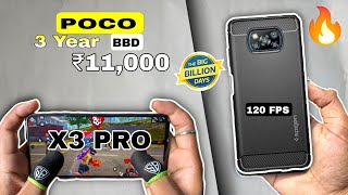 poco X3 Pro 3 year gaming review with handcam  Poco X3 Pro for Free Fire  Poco X3 Pro bbd sale [upl. by Anileve291]