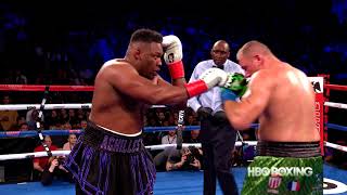 Fight highlights Jarrell Miller vs Johann Duhaupas HBO World Championship Boxing [upl. by Friede]