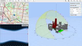 How to get a 3D sun path analysis diagram [upl. by Yokoyama]