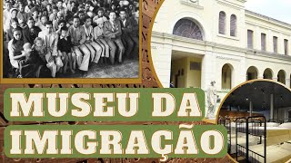 MUSEU DA IMIGRAÇÃO ANTIGA HOSPEDARIA DOS IMIGRANTES NO BRÁS SP [upl. by Neerol420]