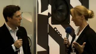 High End München 2016 Interview Burmester Dina Hoenge [upl. by Eytak]