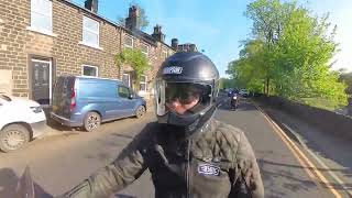 Summer finally arrives  ride to Elsecar Bike Night [upl. by Puff]