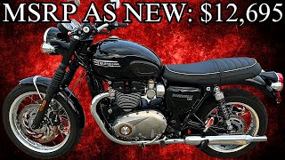 2023 Triumph Bonneville T120  Honest First Ride Impressions [upl. by Ahsekel]