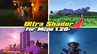 Ultra Realistic Shader Mcpe 12051  Render Dragon  100 Working [upl. by Occer]